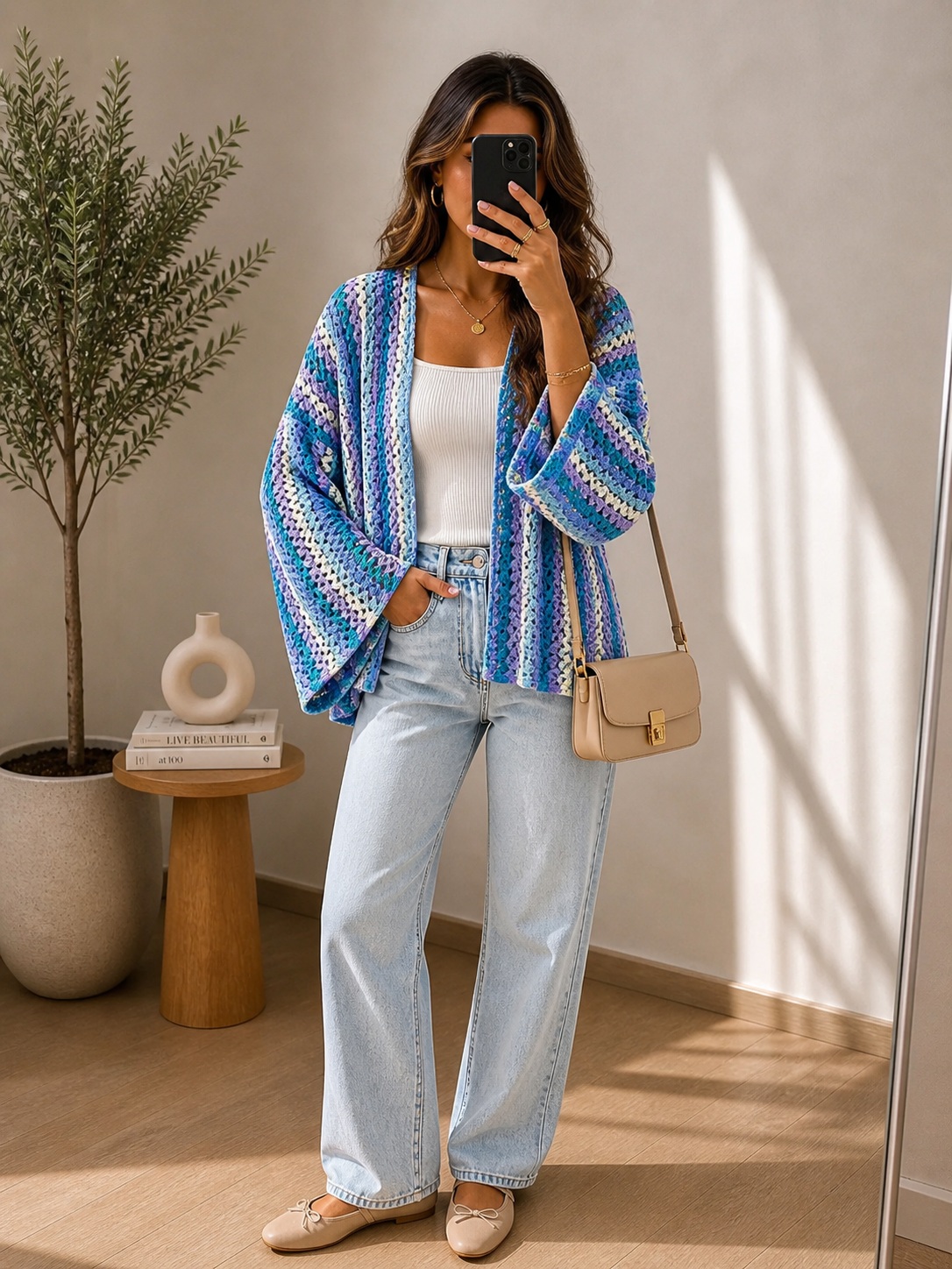 GILET LILA