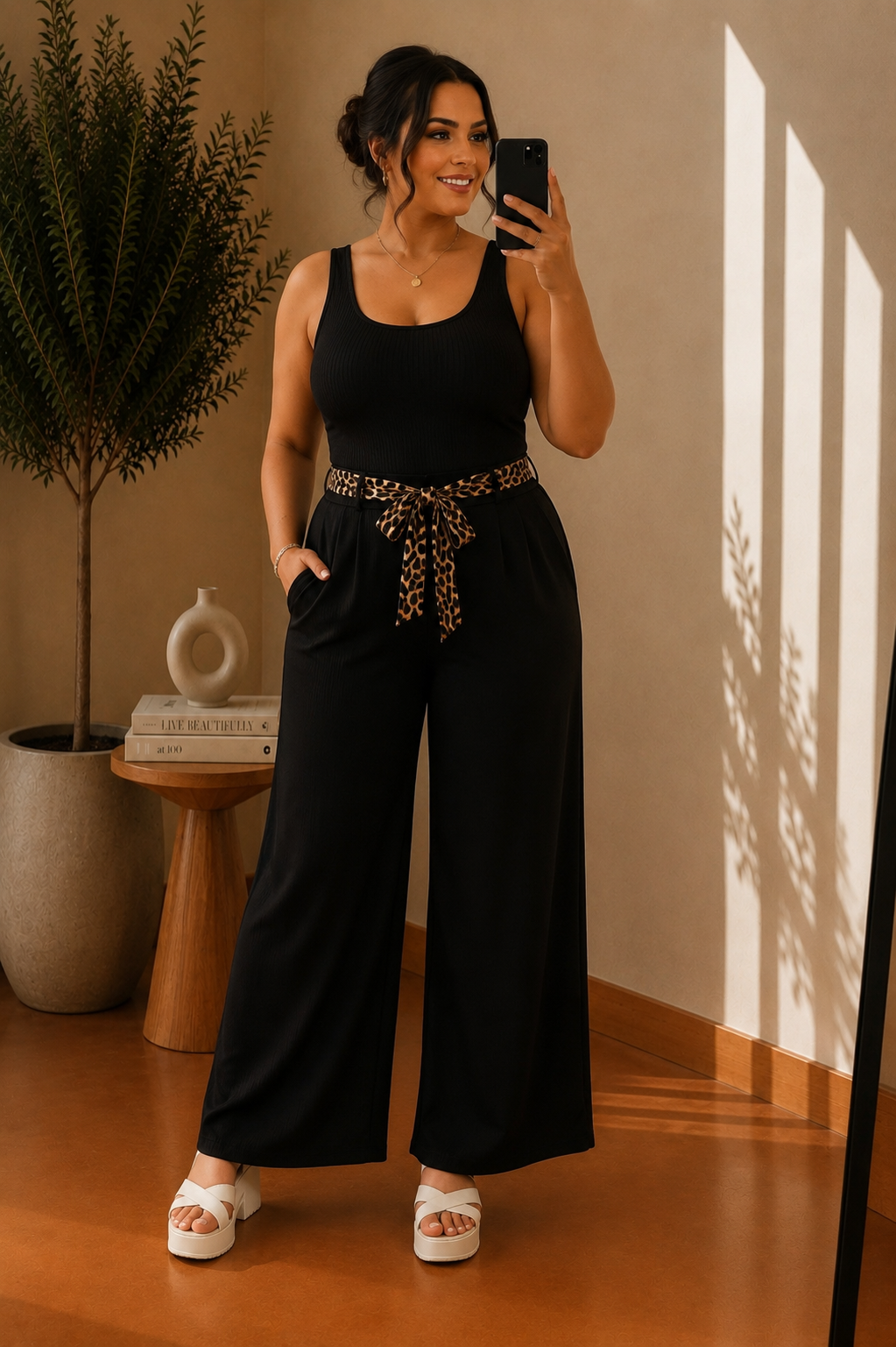 PANTALON PALAZZO LISA