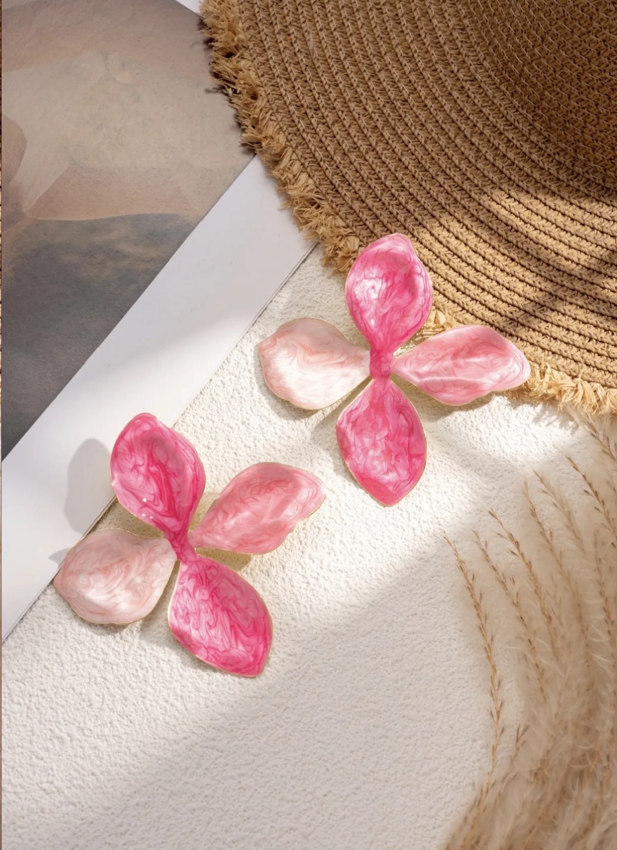 BOUCLES D’OREILLES FLEUR