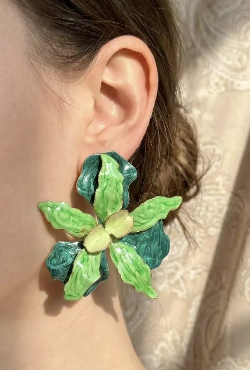 BOUCLES D’OREILLES FLEURIA